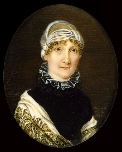 Ritratto di Mrs. Jonathan Bates da Anna Claypoole Peale